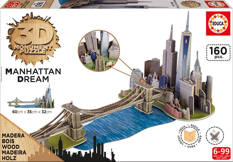 Puzzle 3D Manhattan Dream