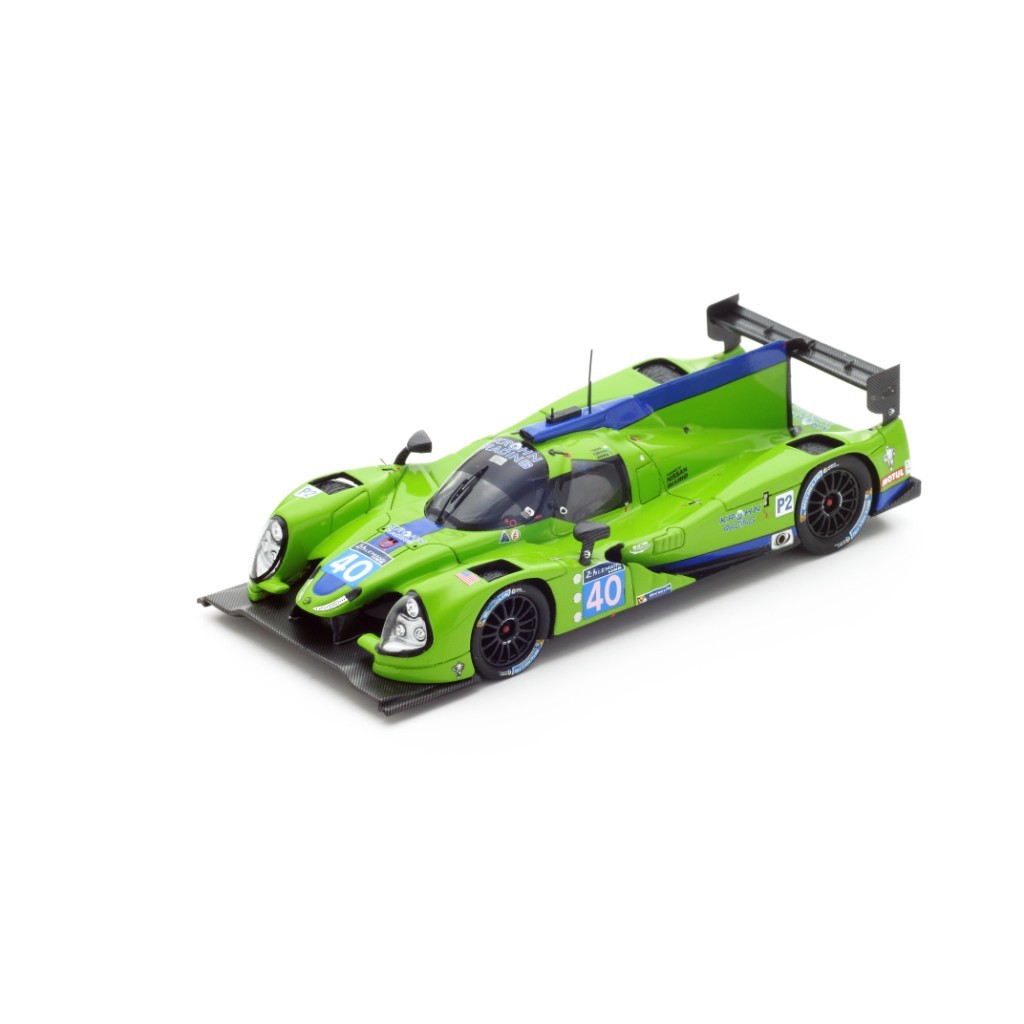 Ligier JS P2 - Nissan Krohn Racing #40 T. Krohn/N. Jonsson/J. Barbosa LMP2 Le Mans 2016