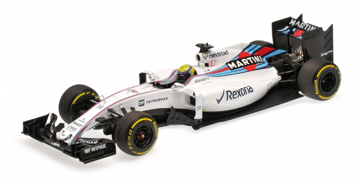 Williams Martini Racing Mercedes FW38 #19 Felipe Massa 2016