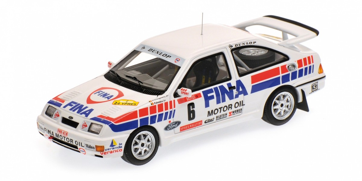Ford Sierra RS Cosworth #6 Drogmanns/Joosten Winner Rally Ypres 1989