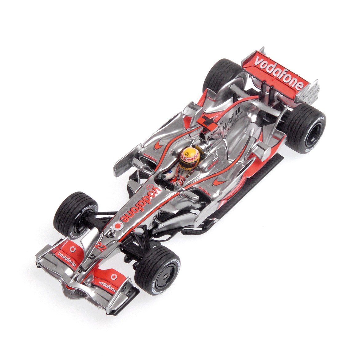 Vodefone McLaren Mercedes MP4-23 #2 Lewis Hamilton Brazilian GP 2008