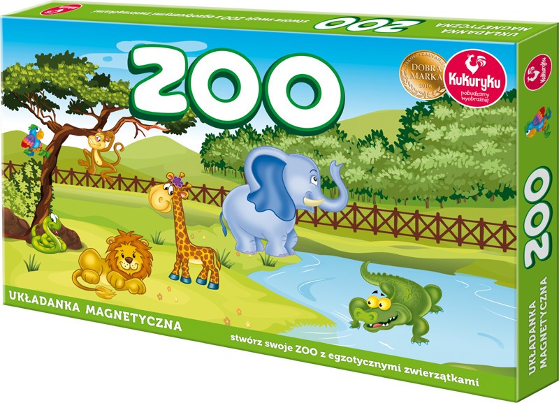 ZOO układanka magnetyczna