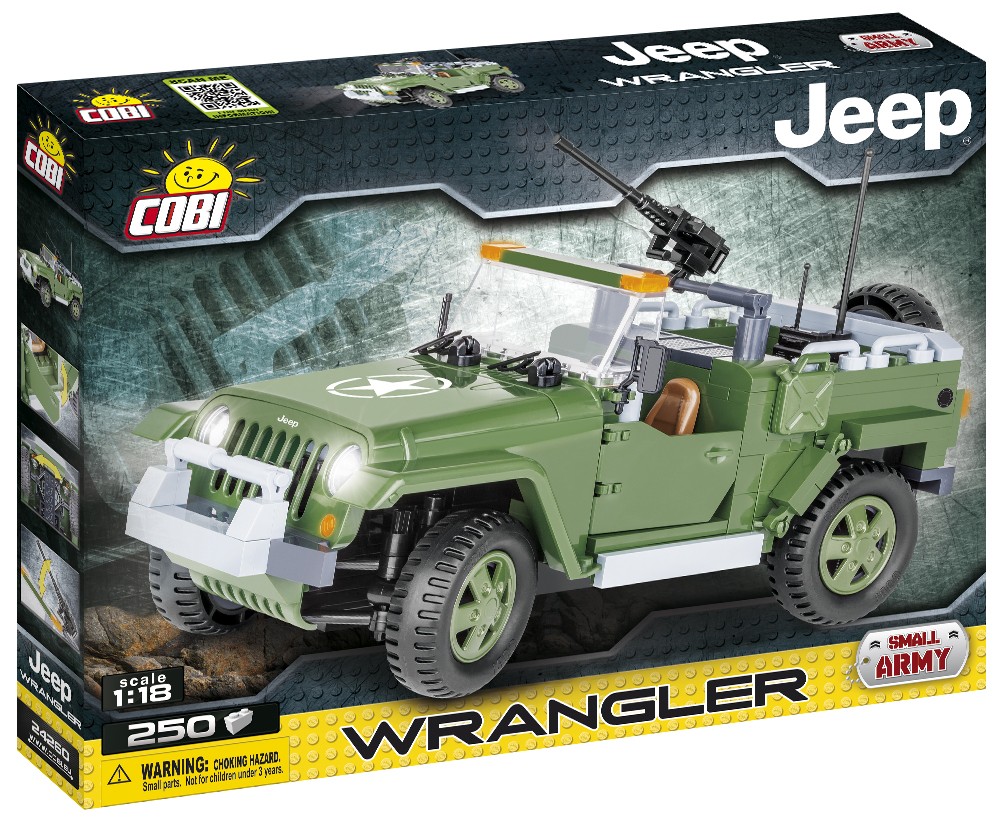 Klocki Armia Jeep Wrangler