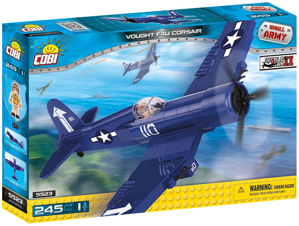 Klocki Armia Vought F4U Corsair