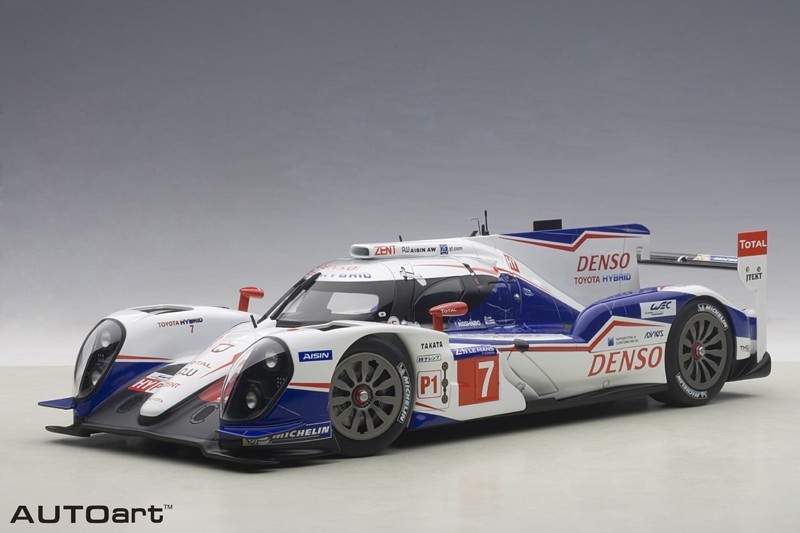 Toyota TS040 Hybrid #7 Wurz/Sarrazin/Nakajima Le Mans 2014 WEC 2014 Manufacturs Champion (composite model/2- door openings)
