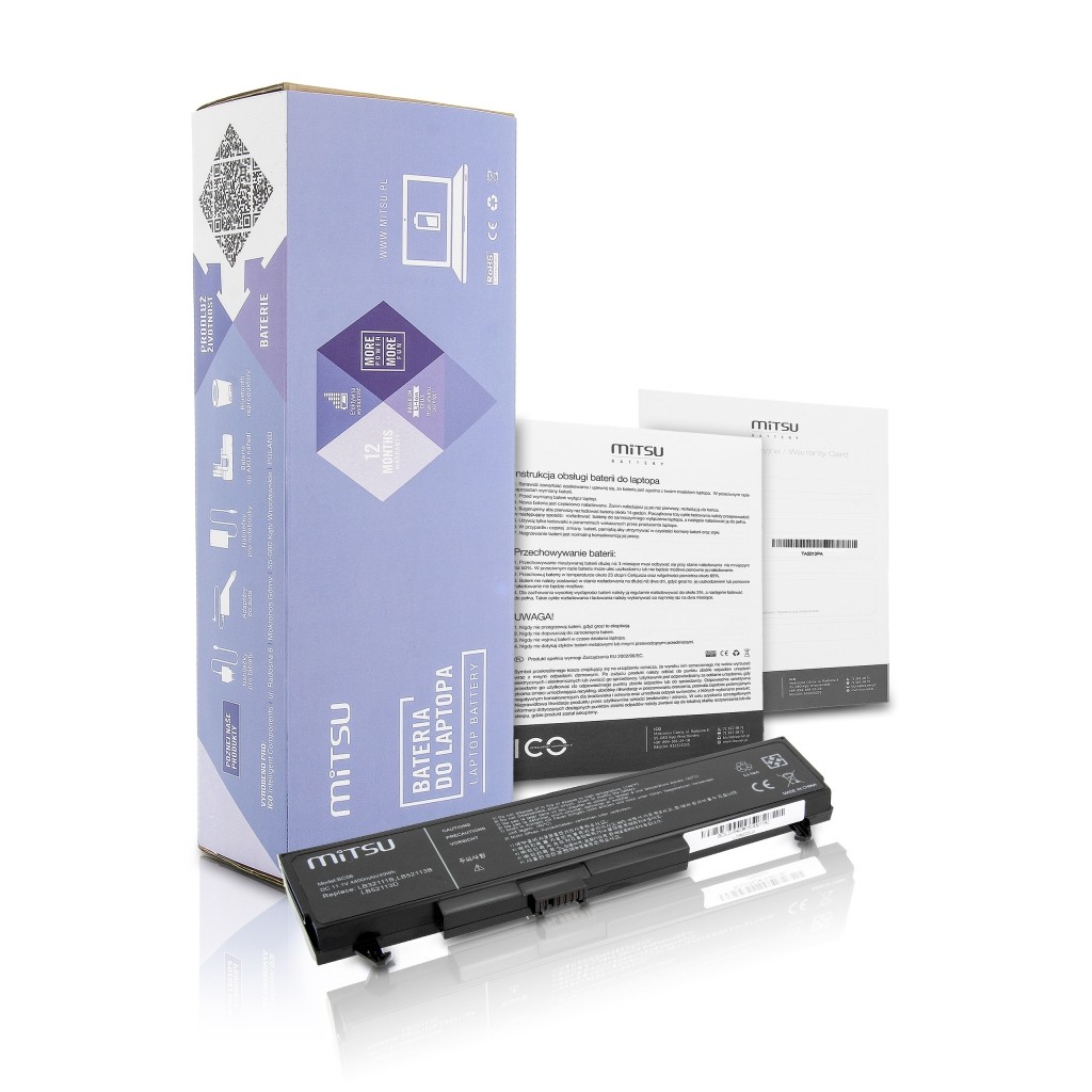 Bateria do LG R400, LM, LS, LW 4400 mAh (49 Wh) 10.8 - 11.1 Volt