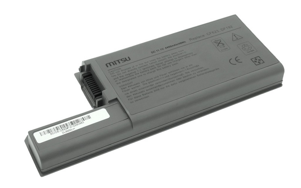 Bateria do Dell Latitude D820 4400 mAh (49 Wh) 10.8 - 11.1 Volt