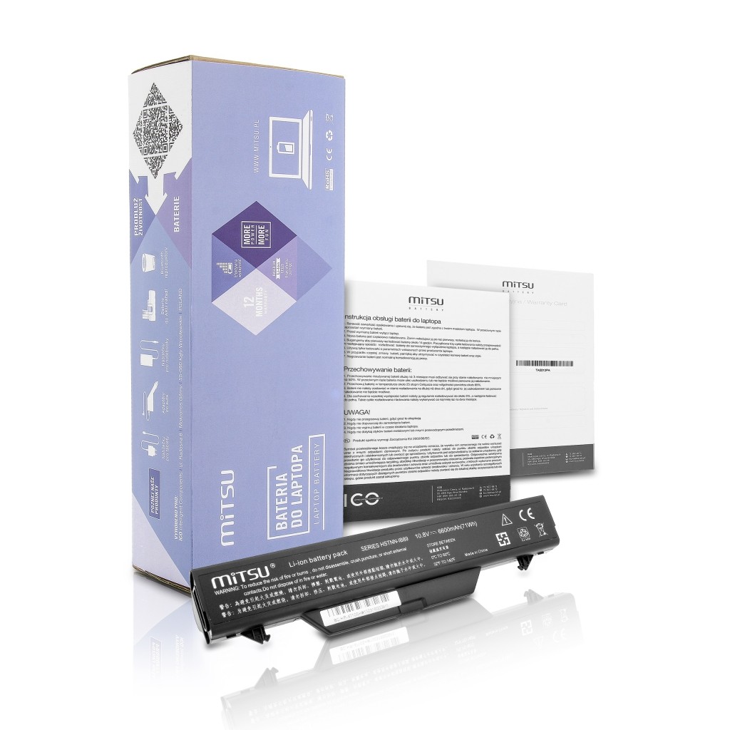 Bateria do HP Probook 4710s - 10.8v 6600 mAh (71 Wh) 10.8 - 11.1 Volt