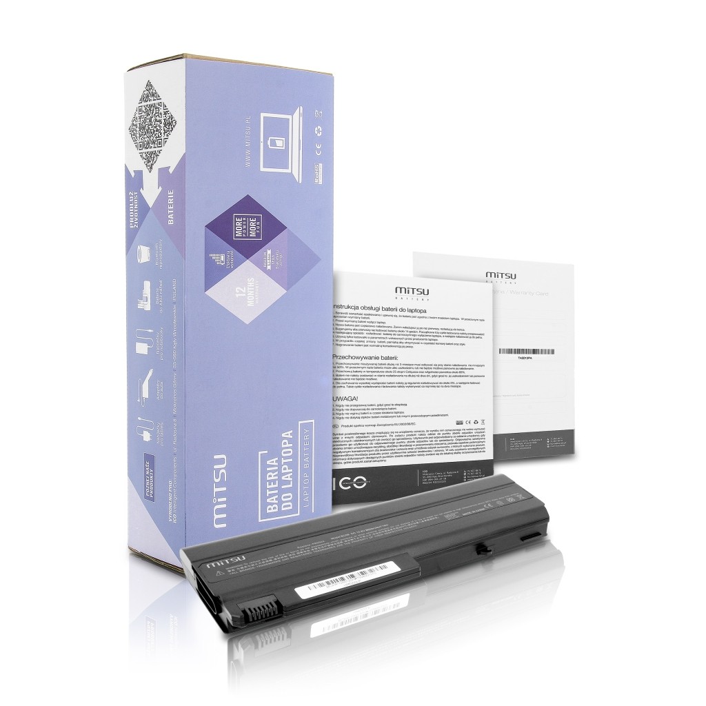 Bateria do HP nc6100, nx6120 6600 mAh (71 Wh) 10.8 - 11.1 Volt