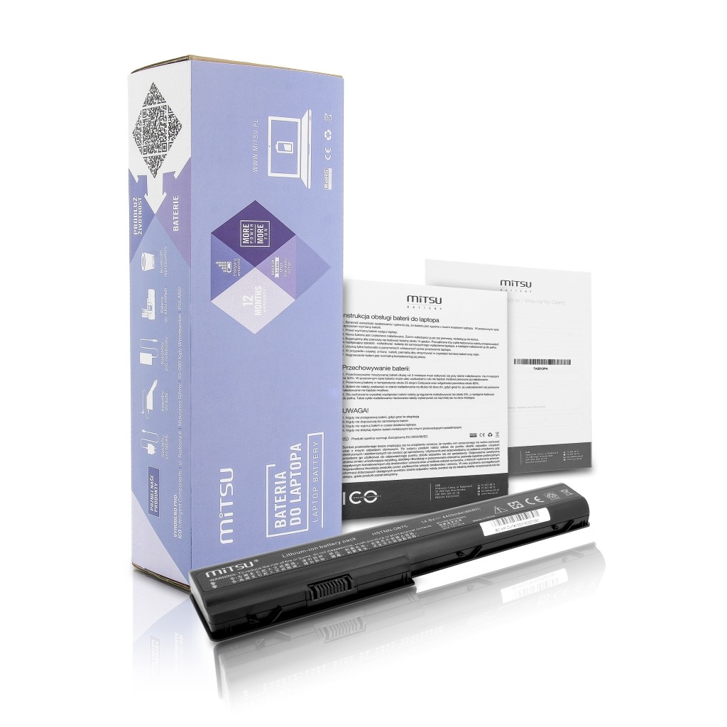 Bateria do HP dv7, hdx18 4400 mAh (63 Wh) 14.4 - 14.8 Volt