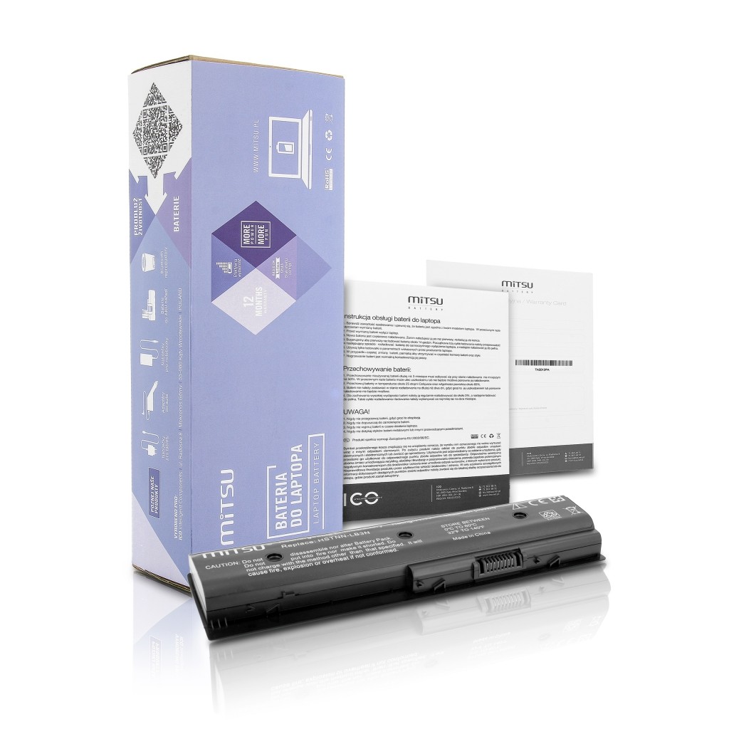 Bateria do HP dv4-5000, dv6-7000 4400 mAh (49 Wh) 10.8 - 11.1 Volt