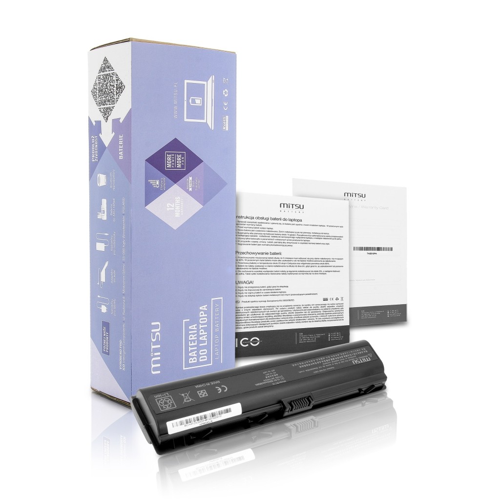 Bateria do HP dv2000, dv6000 8800 mAh (95 Wh) 10.8 - 11.1 Volt