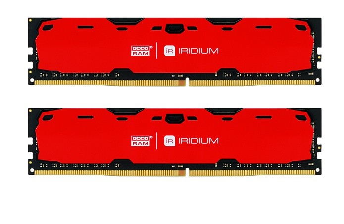 DDR4 IRIDIUM 8GB/2400(2*4GB) 15-15-15 512*8 Czerwona