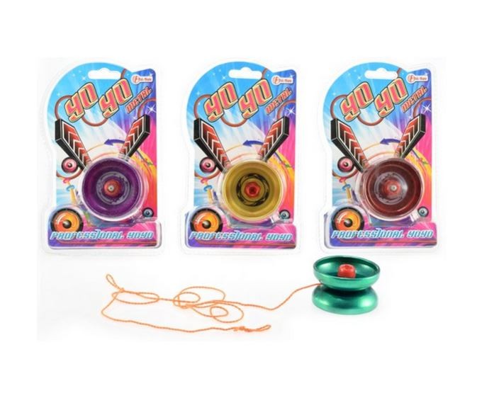 TOI TOYS Metalowe yoyo 4 rodzaje