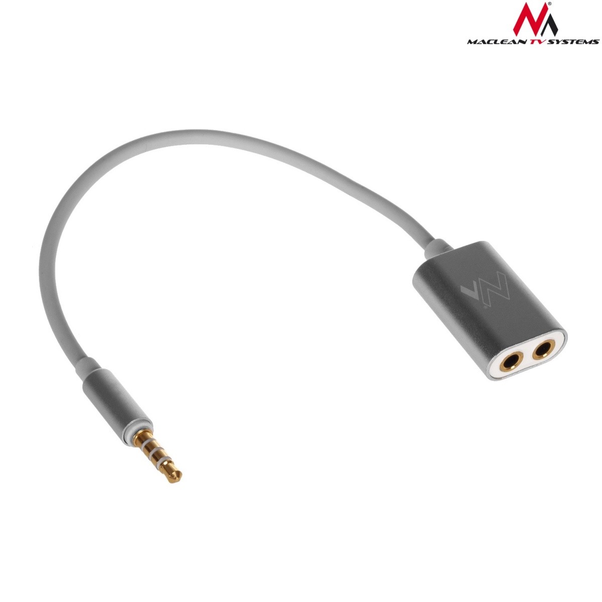 Kabel adapter rozdzielacz 3,5mm MCTV-580 - słuchawki i mikrofon