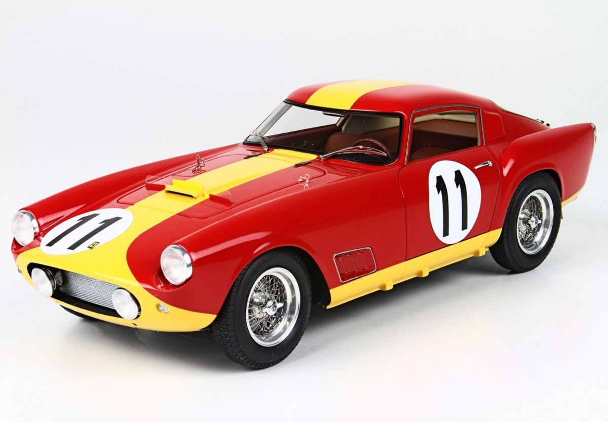 Ferrari 250 TDF s/n 1321 GT Car #11 24h Le Mans 1959