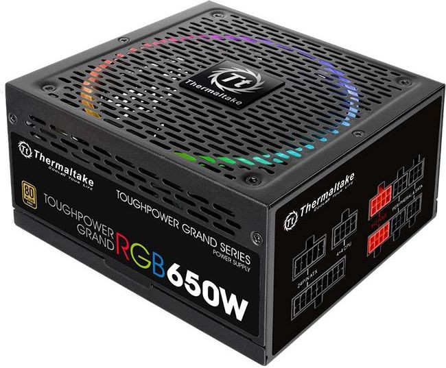 Toughpower Grand RGB 650W Mod. (80+ Gold, 4xPEG, 140mm)