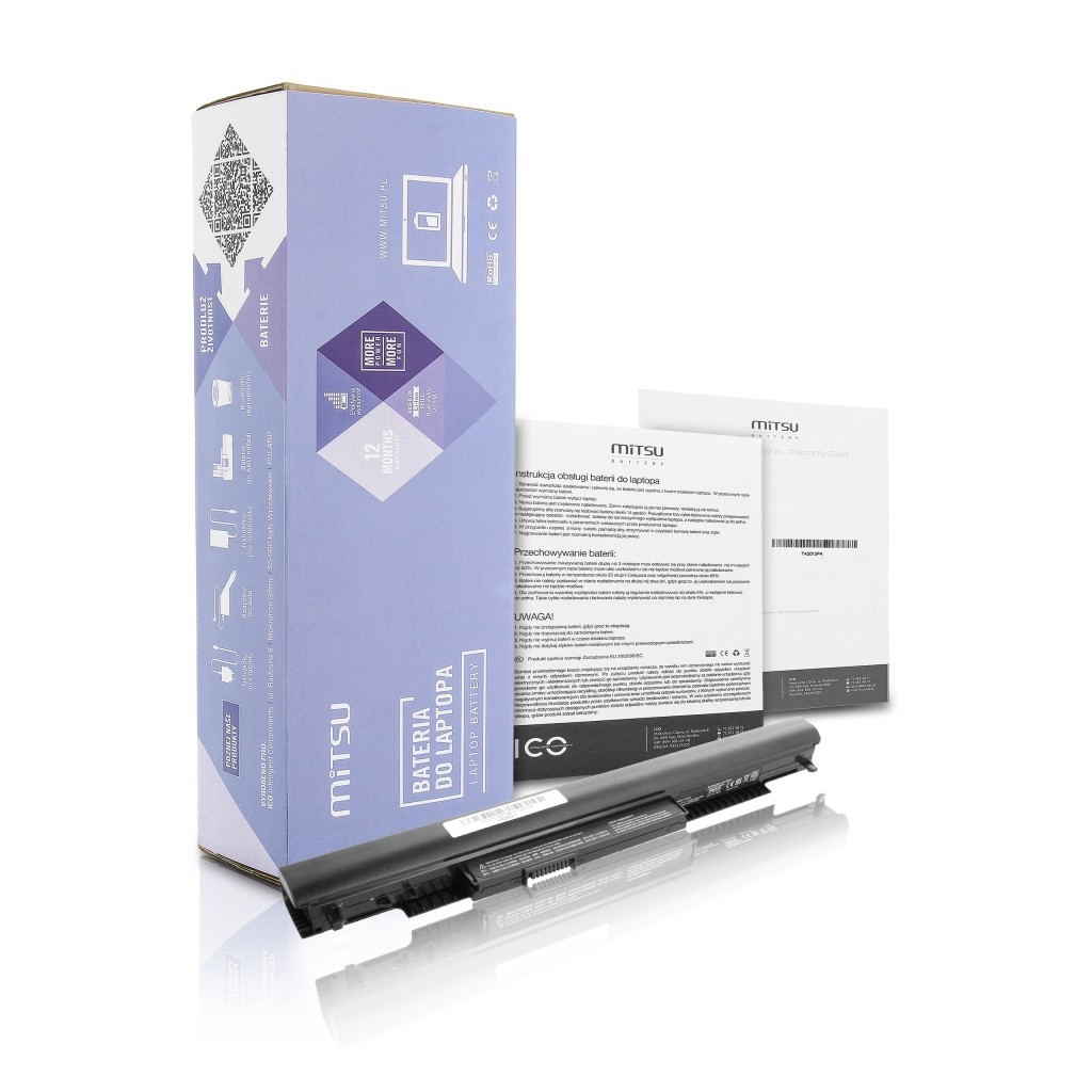 Bateria do HP 240 G4, 255 G4 2200 mAh (33 Wh) 14.4 - 14.8 Volt