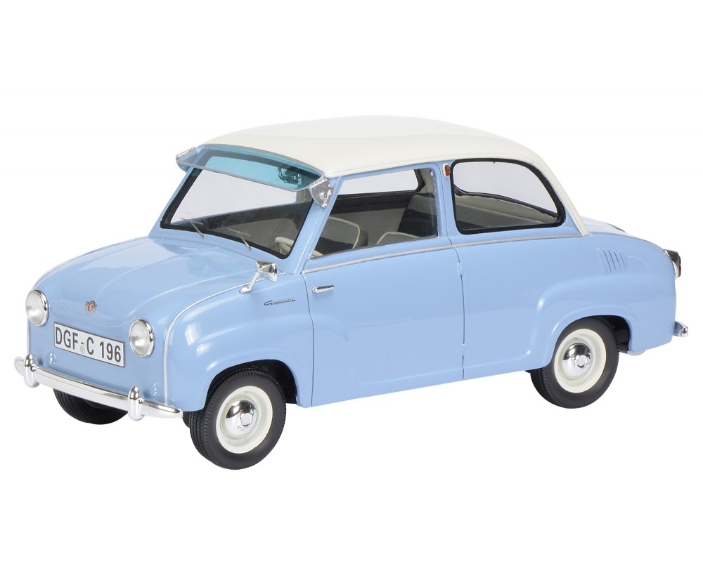 Goggomobil Limousine (light blue/white)