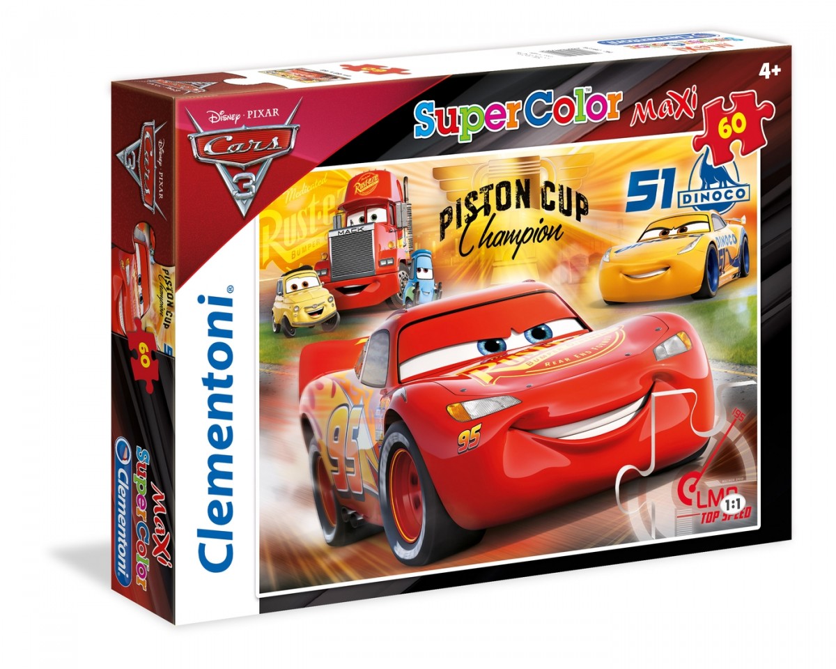 60 elementów, Maxi Cars 3