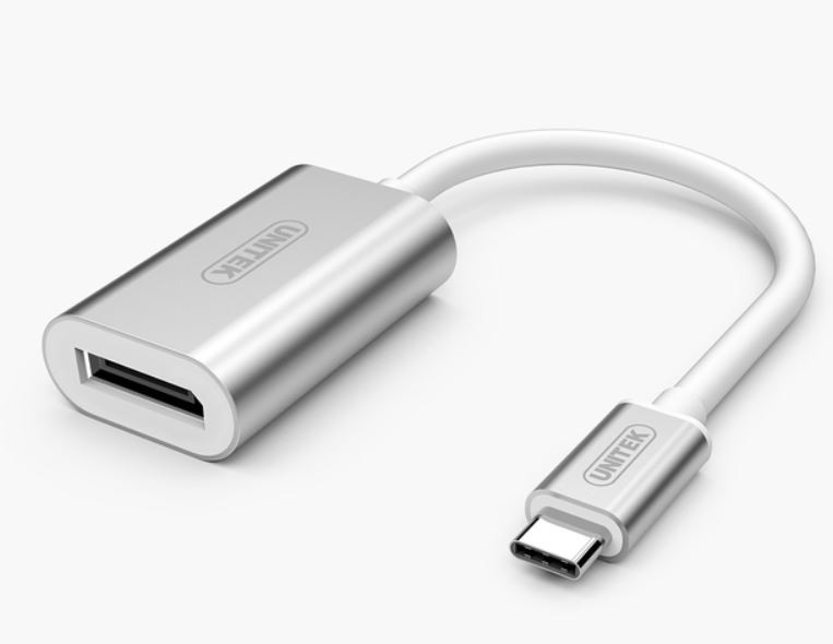 Adapter USB TYP-C na DISPLAYPORT; Y-6317 ALU 