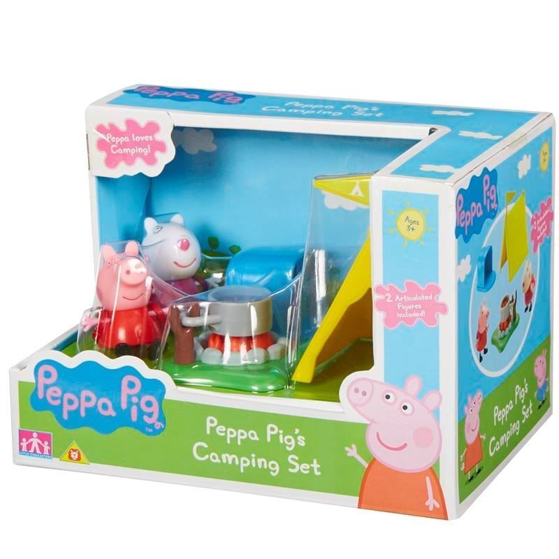 Peppa Zestaw Kemping + Figurki