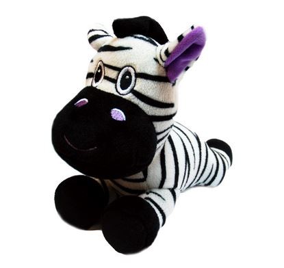 Zebra Mania leżąca 20 cm