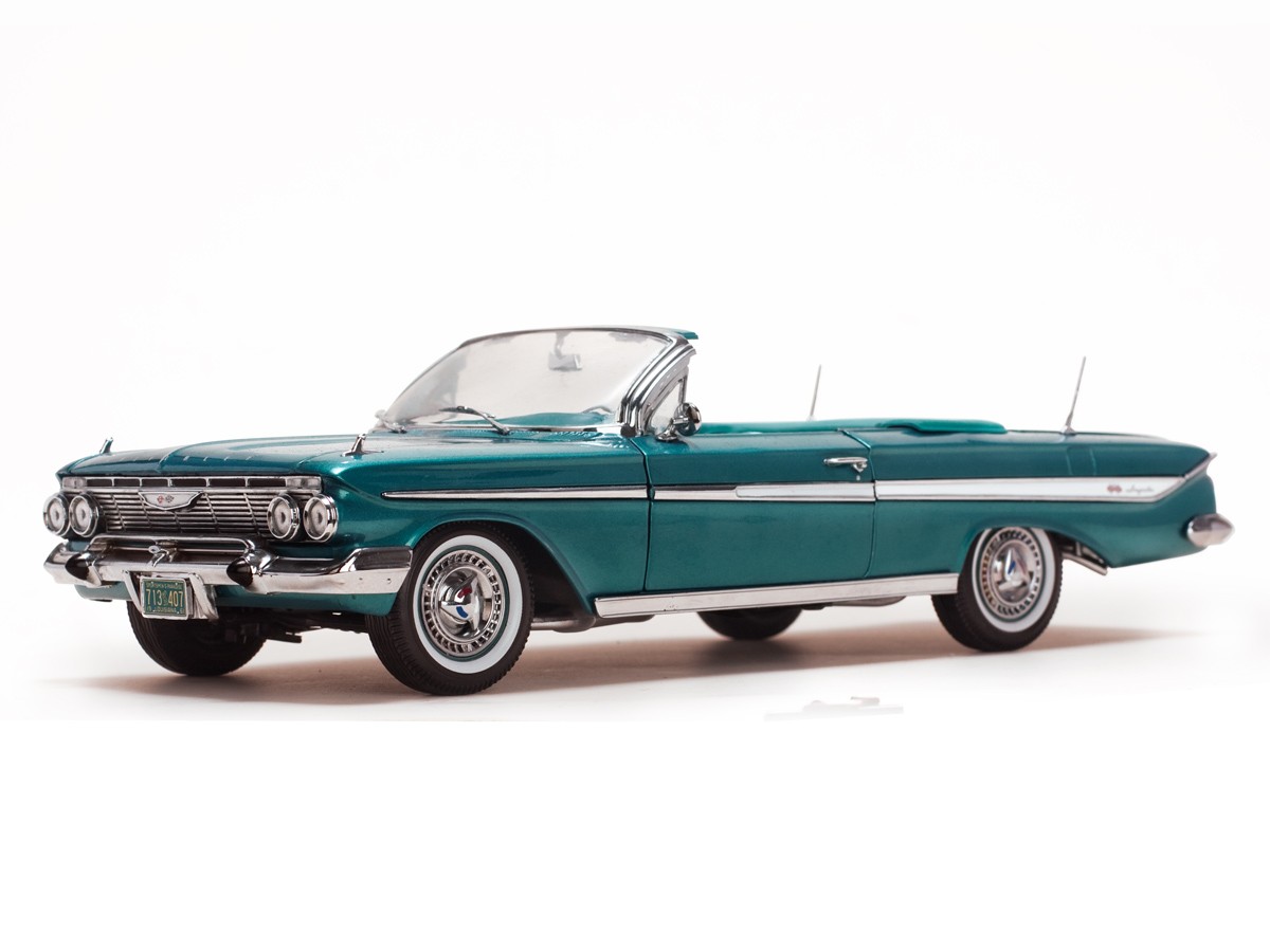 Chevrolet Impala Open Convertible 1961 (twilight turquoise)