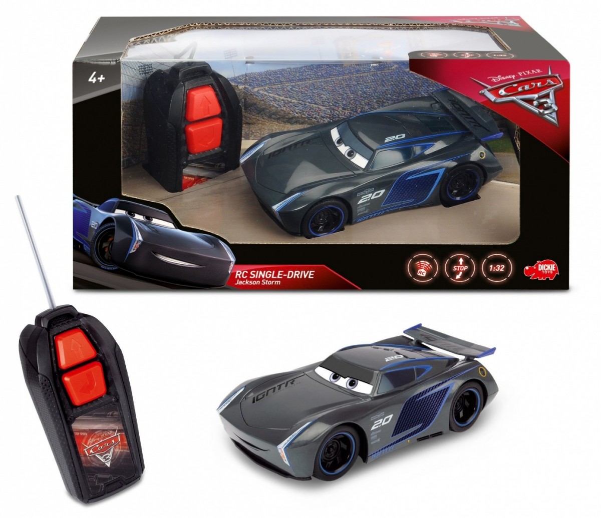 Cars 3 RC Jackson Storm 14 CM