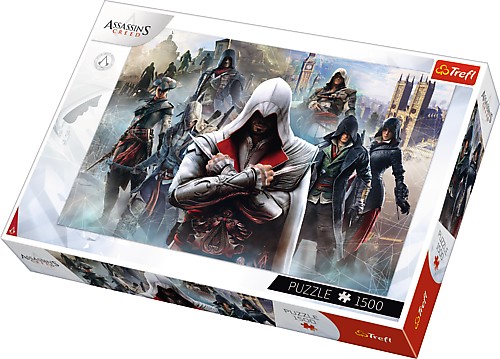 1500 Elementów Assassins creed - Kolaż