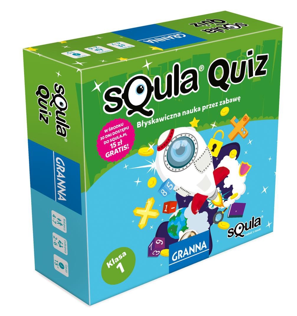 Gra Squla quiz klasa 1