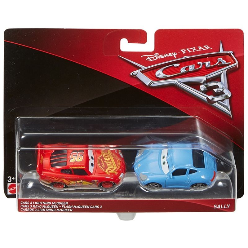 CARS 3 Dwupak Lightning McQueen & Sally Die-Cast Vehicle