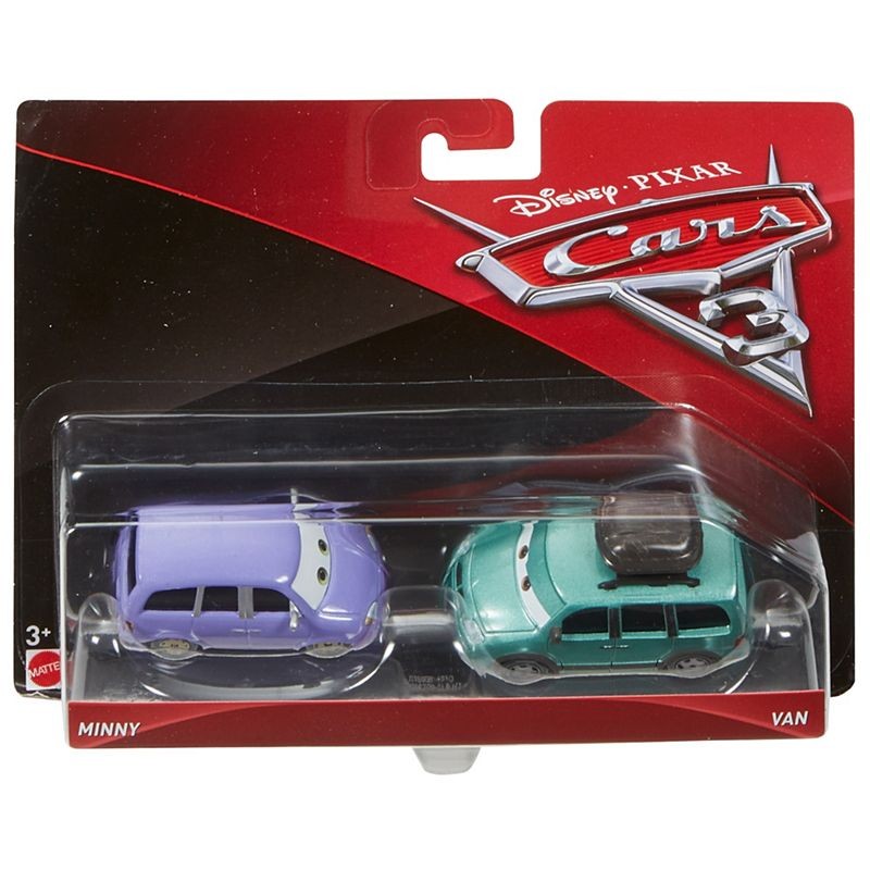 CARS 3 Dwupak Minny & Van Die-Cast Vehicle