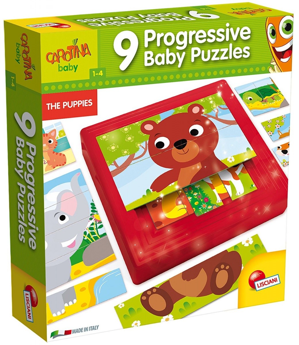 Carotina Baby Progressive Puzzles