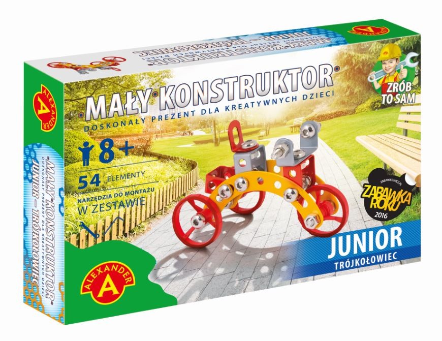 Mały Konstruktor Junior Trójkołowiec