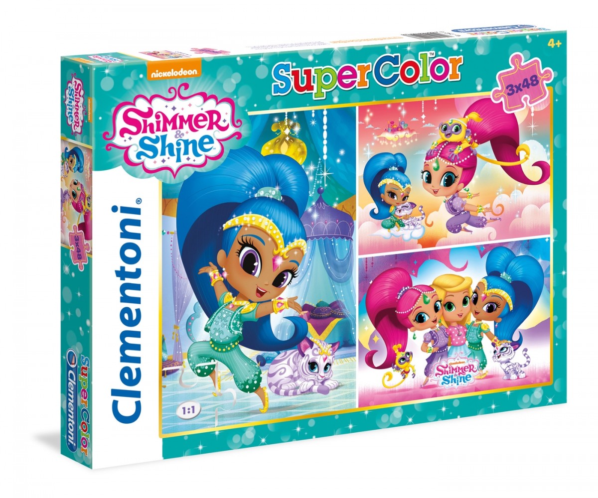 3x48 Elementów Shimmer and Shine