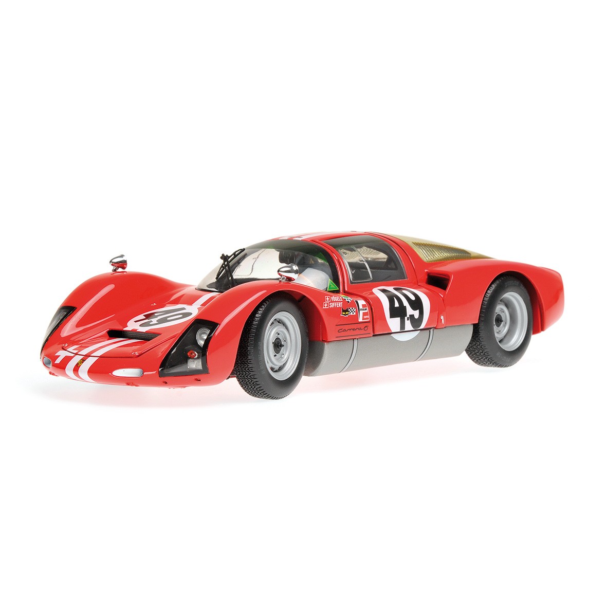 Porsche 906K #49 Vogele/Siffert 12h Sebring 1966