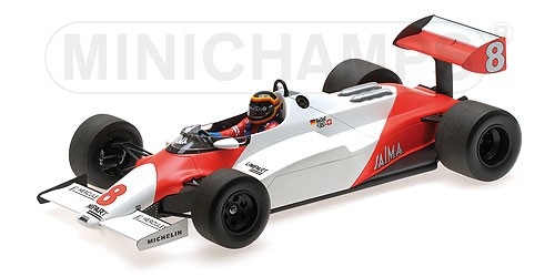 McLaren Ford MP4/1C #8 Stefan Bellof Test Silverstone 10th November 1983