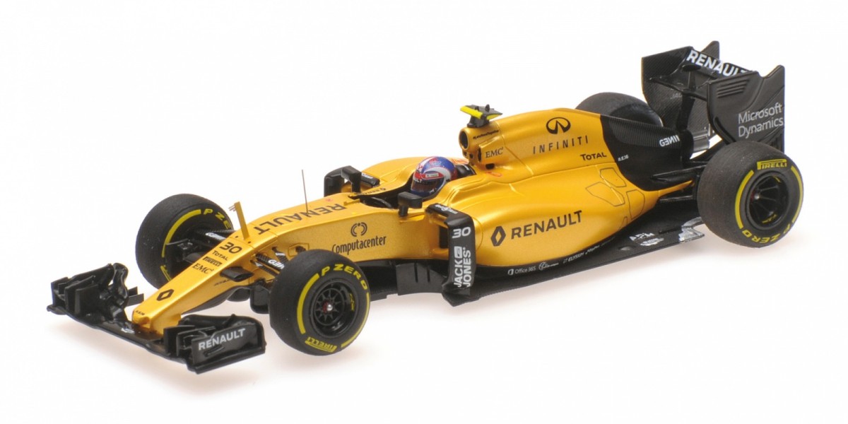 Renault Sport Formula One Team RS16 #30 Jolyon Palmer 2016
