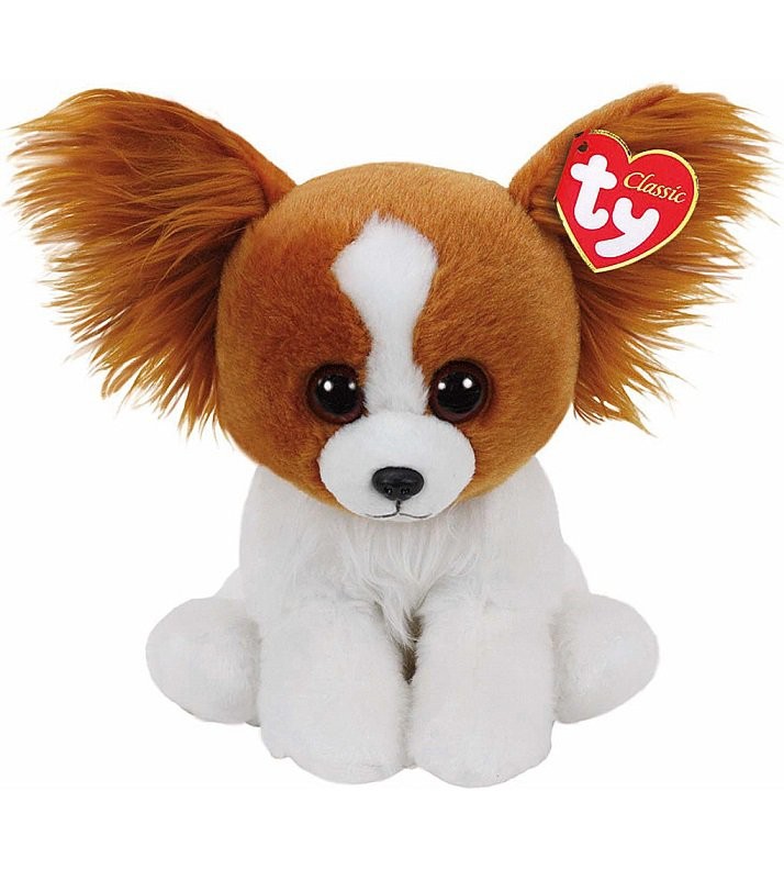 Maskotka TY Beanie Babies Barks - brązowy pies, 15 cm