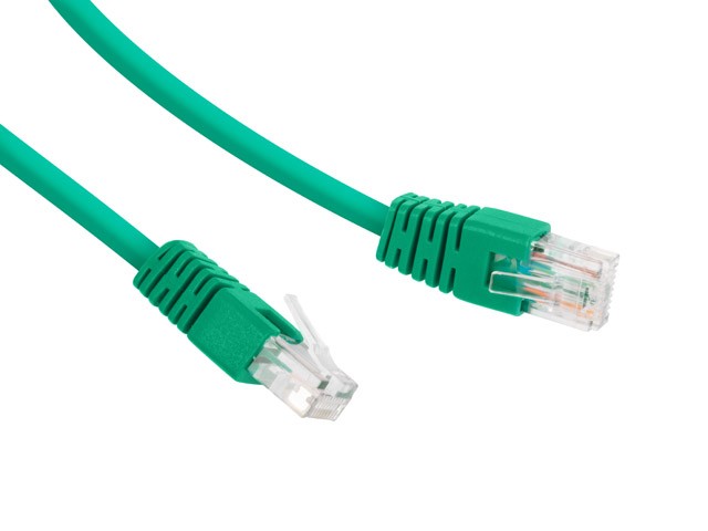 Patch cord Kat.6 UTP 3m zielony 