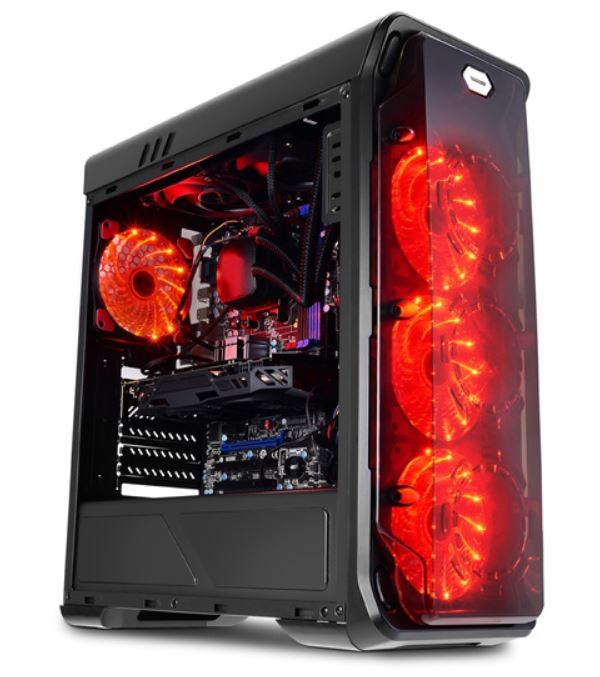 Obudowa PC Gaming 988B RED TYPHOON