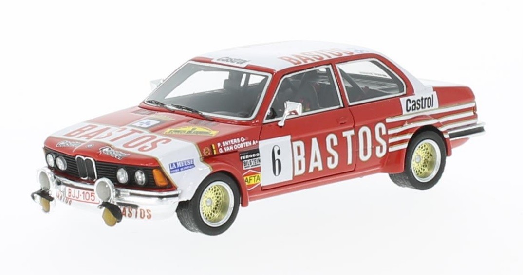 BMW 323i (E21) Bastos #6 S.Patrick Rallye Condroz 1977
