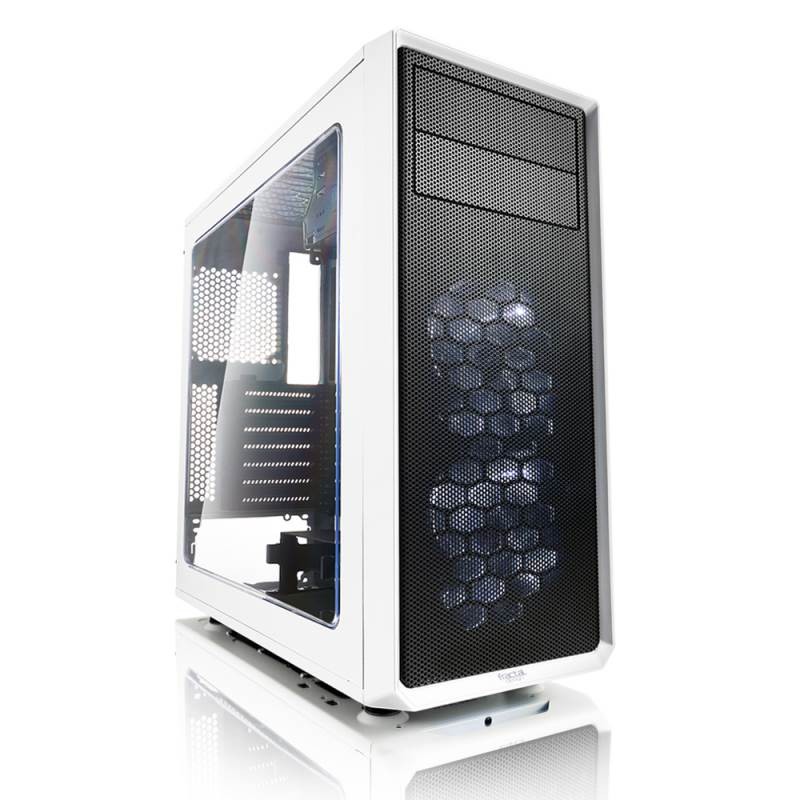 Focus G Window White 3.5 HDD/2.5SDD uATX/ATX/ITX