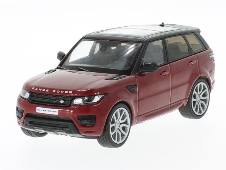 Land Rover Range Rover Sport 2014 (metallic red/black)