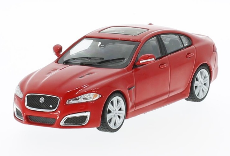Jaguar XFR RHD 2010 (red)