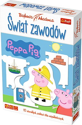 Gra Bajkowa Akadema Świat Zawodów Świnka Peppa