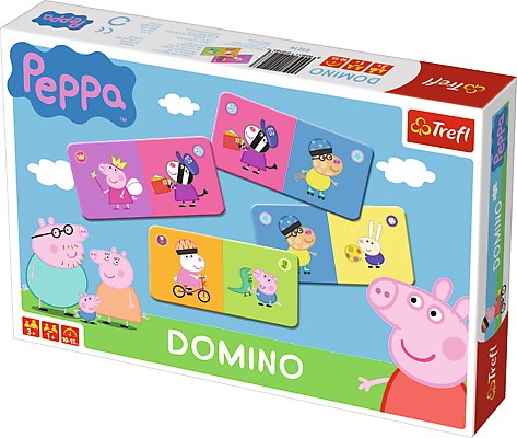 Gra Domino Świnka Peppa