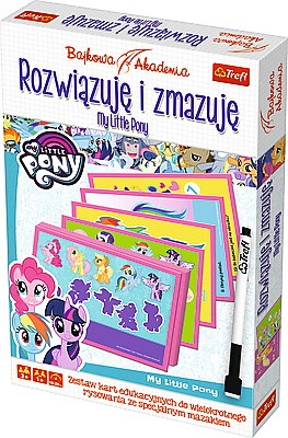 Gra Rozwiązuję i zmazuję My Little Pony