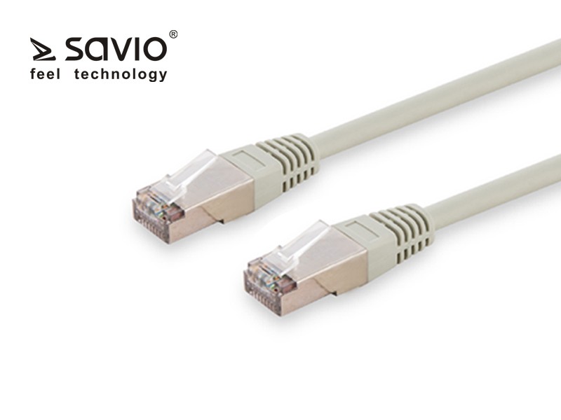 SAVIO CLA-07 Patchcord RJ45 LAN Kat.6 FTP 1m 